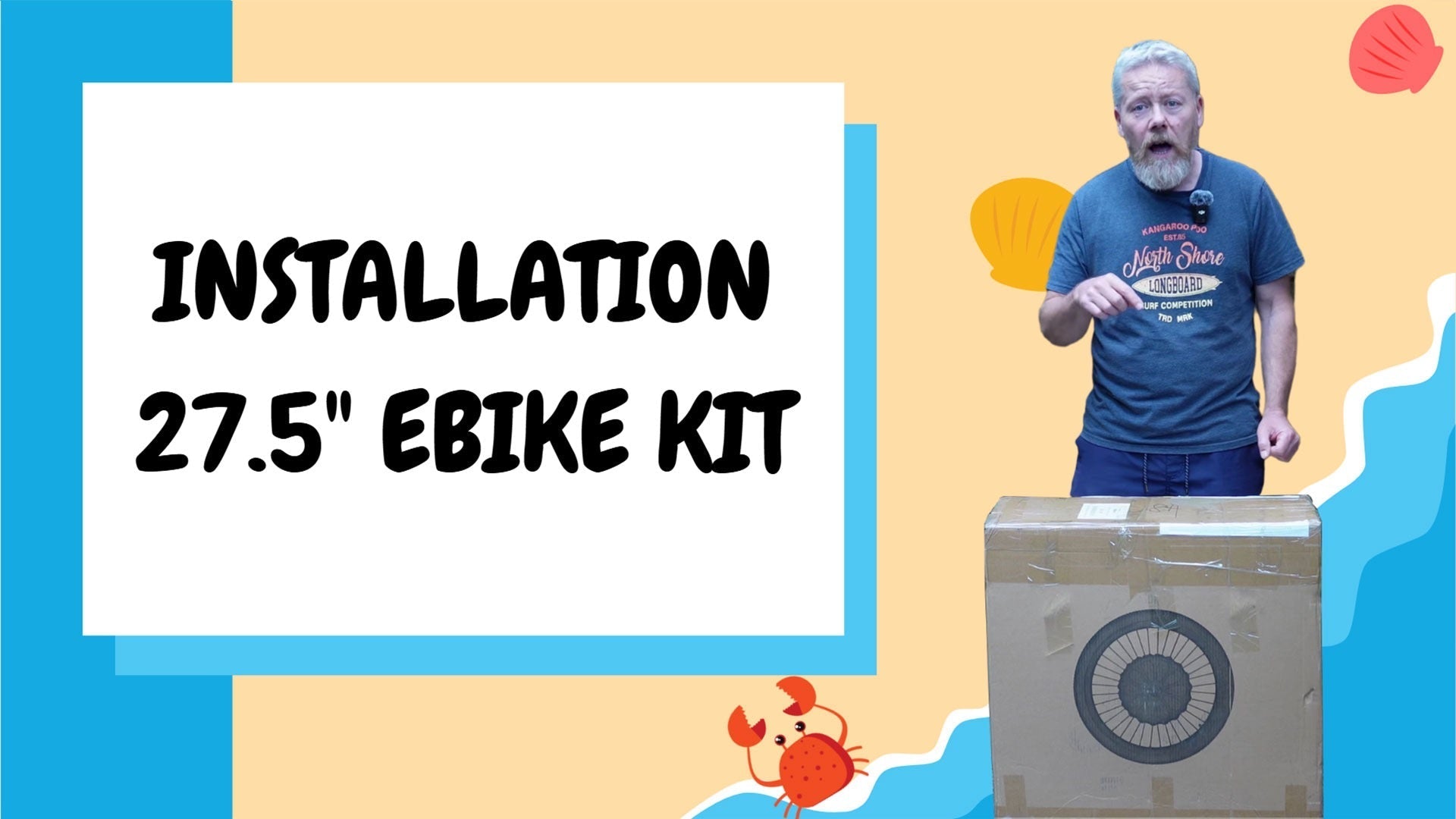 Easy DIY 27.5"*1.95 E Bicycle Upgrade with LVBU EBike Conversion Kit