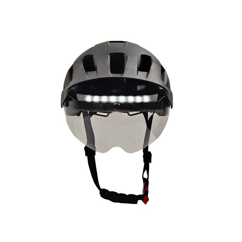 fahrradhelm drehverschluss reparieren YOLOON YL168 LED-Sicherheitshelm für Elektrofahrräder für Männer und Frauen – DIY E Bicycle