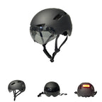 YOLOON EW-618 LED täiskasvanute elektriline jalgrattakiiver