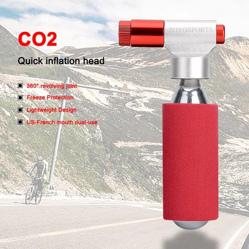 Inséideoir Mini CO2 ZOYOSPORTS do Rothair Bhóthair agus Sléibhe