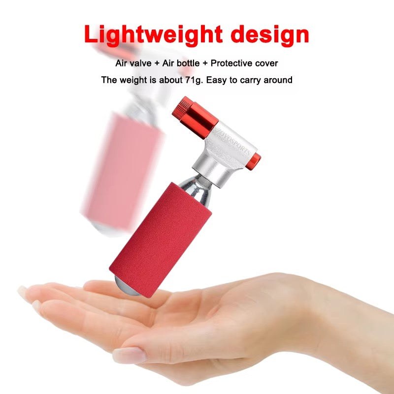 Inséideoir Mini CO2 ZOYOSPORTS do Rothair Bhóthair agus Sléibhe