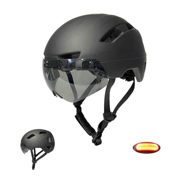 YOLOON EW-618 LED täiskasvanute elektriline jalgrattakiiver