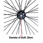 DGWZ 19 Inch Rim Ebike Front Wheel with Tire