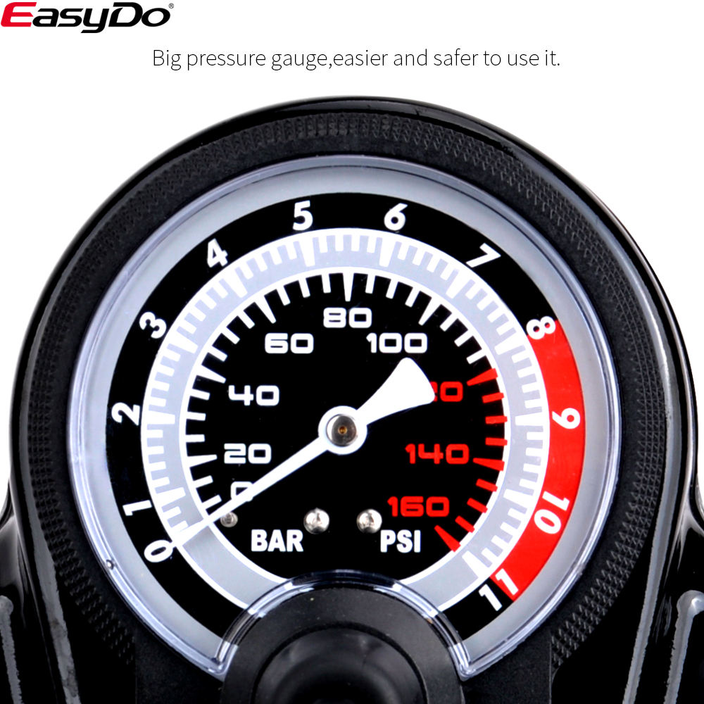 EASYDO Rocket-5 Floor Electric Bike Pump