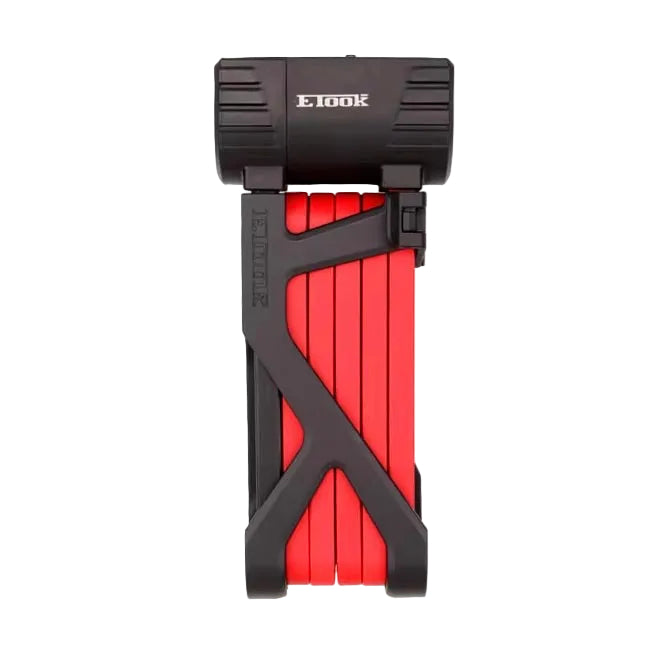 ETOOK ET490 Hard Steel Folding Lock-Red