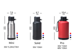 Geeko Bottle Battery – 36V/48V, 5.2–20AH