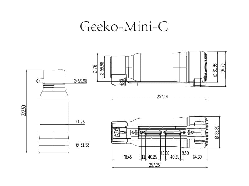 Geeko Bottle Battery – 36V/48V, 5.2–20AH