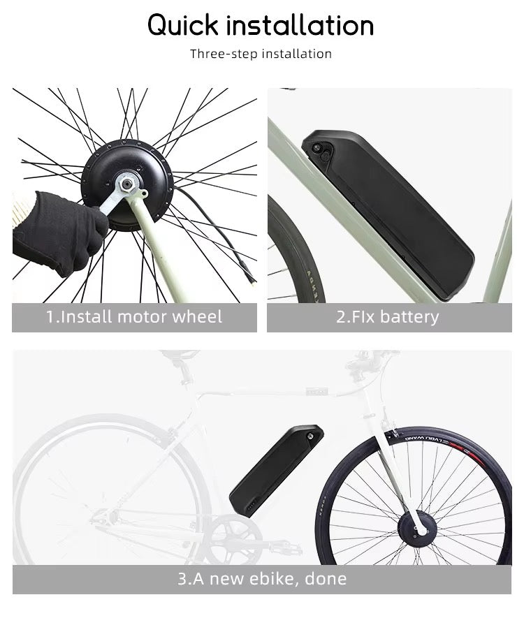 Komplet za predelavo električnega kolesa LVBU KH serije