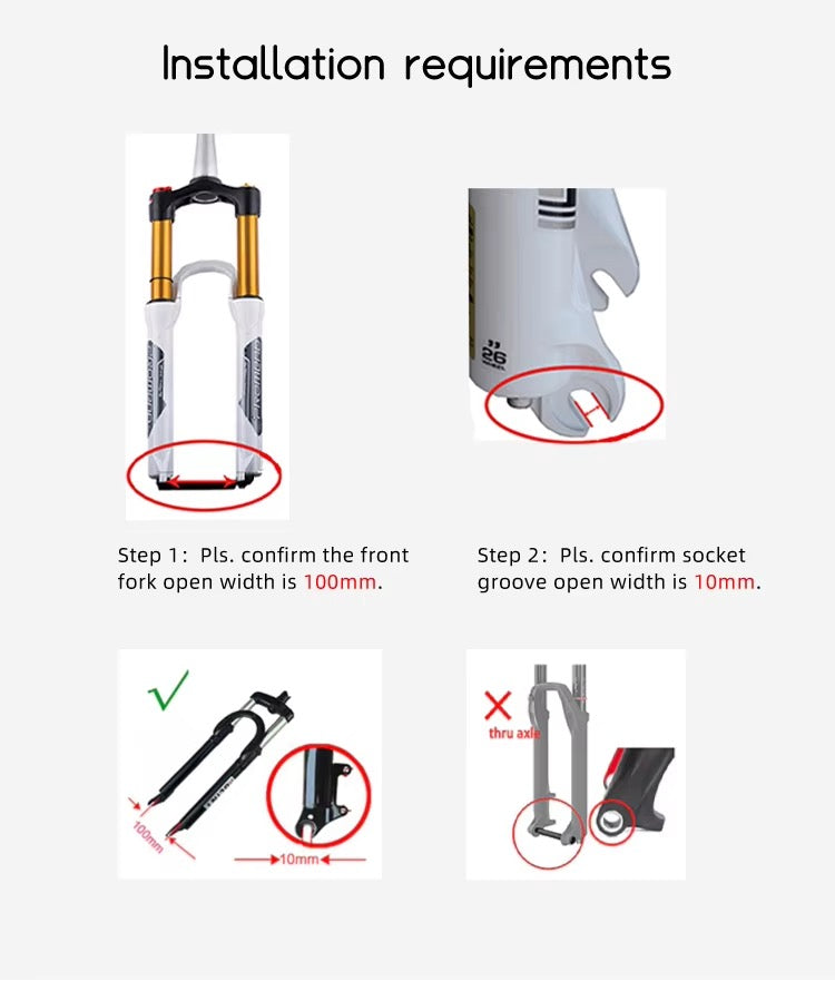 Komplet za predelavo električnega kolesa LVBU KH serije