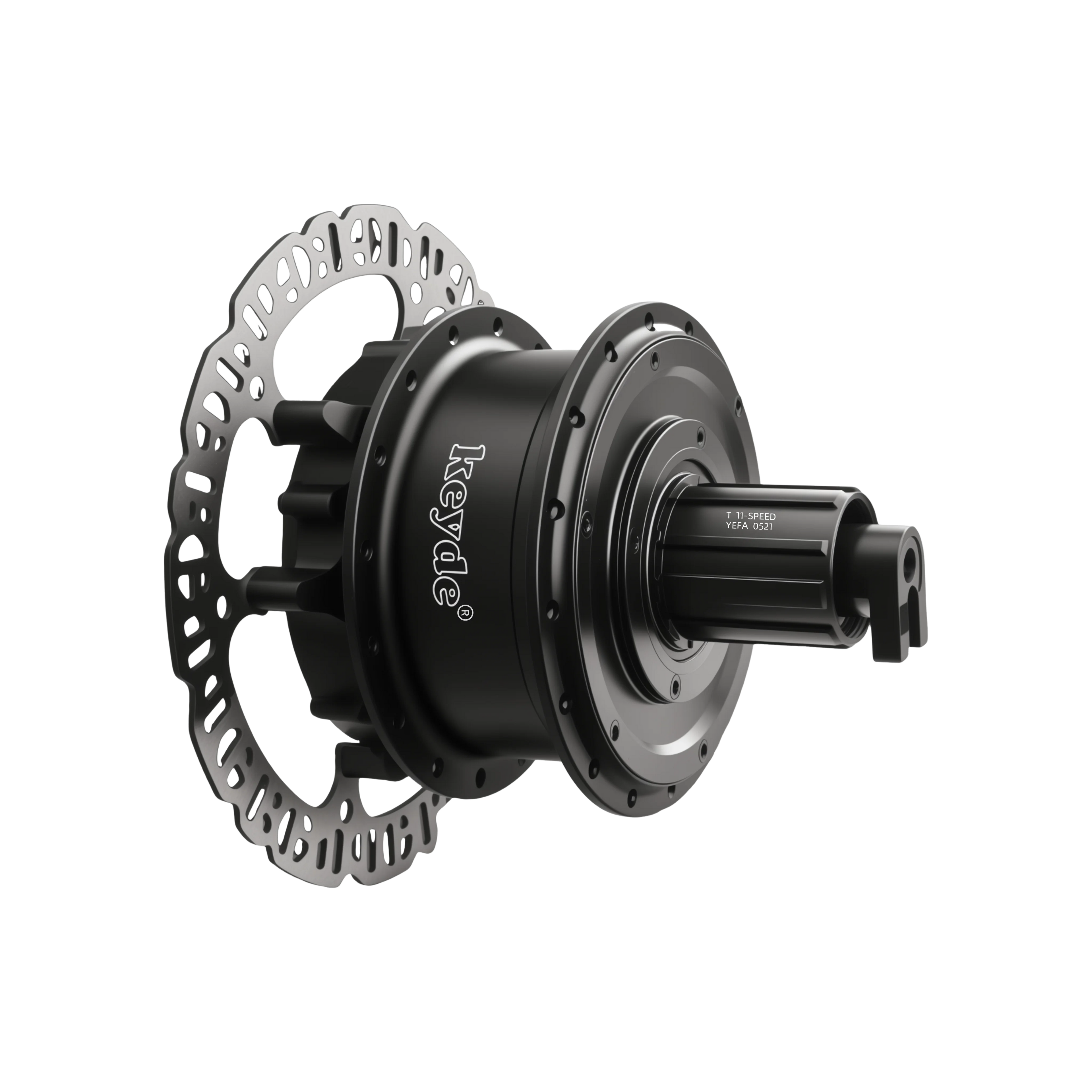 Keyde Модулен Безжичен Заден Мотор-Главина с Thru-Axle за Електрически Велосипед
