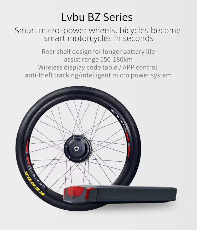 LVBU BZ Series Ebike Conversion Kit