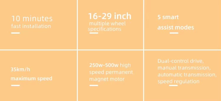 LVBU BZ seeria elektriratta ümberehituskomplekt