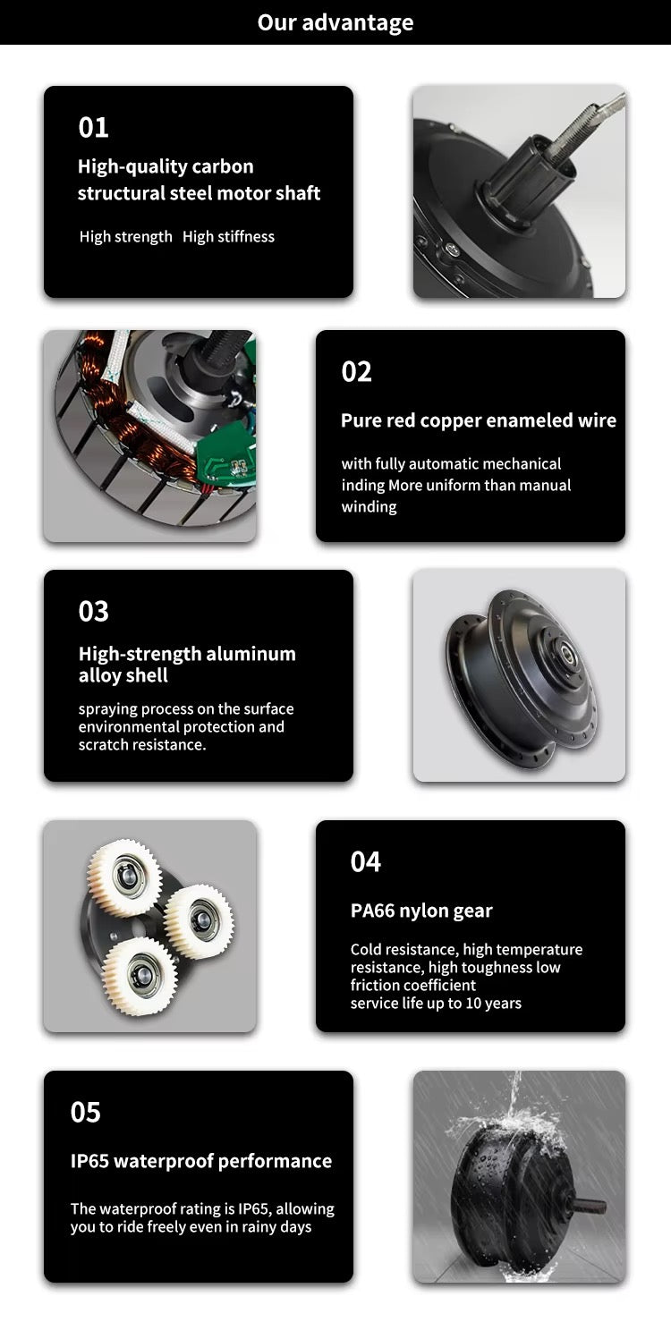 LVBU MFO Front Outer Rotor Motor