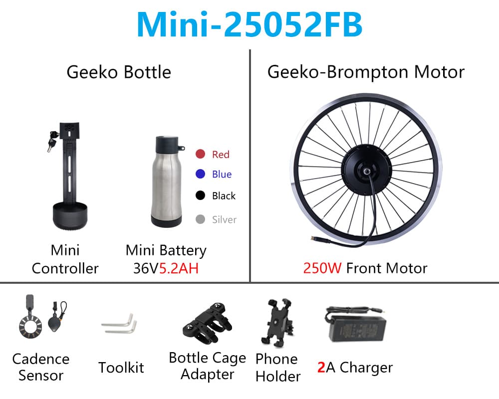 Geeko Brompton Ebike Conversion Kit