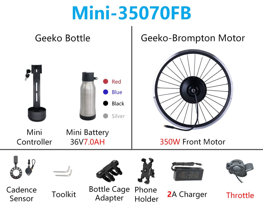 Geeko Brompton Ebike Conversion Kit