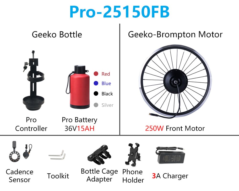 Geeko Brompton Ebike Conversion Kit