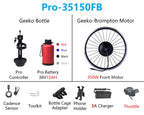 „Geeko Brompton“ elektrinio dviračio konversijos rinkinys