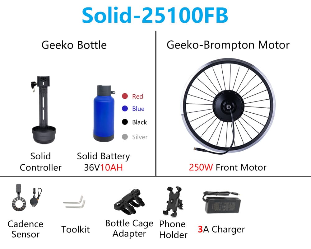 Geeko Brompton Ebike Conversion Kit