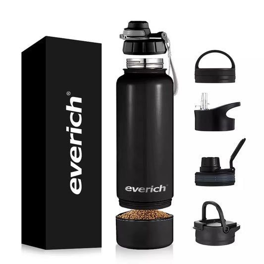 Everich Eco Friendly Insulated Stainless Steel Flask Water Bottle