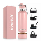 Everich Eco Friendly Insulated Stainless Steel Flask Water Bottle