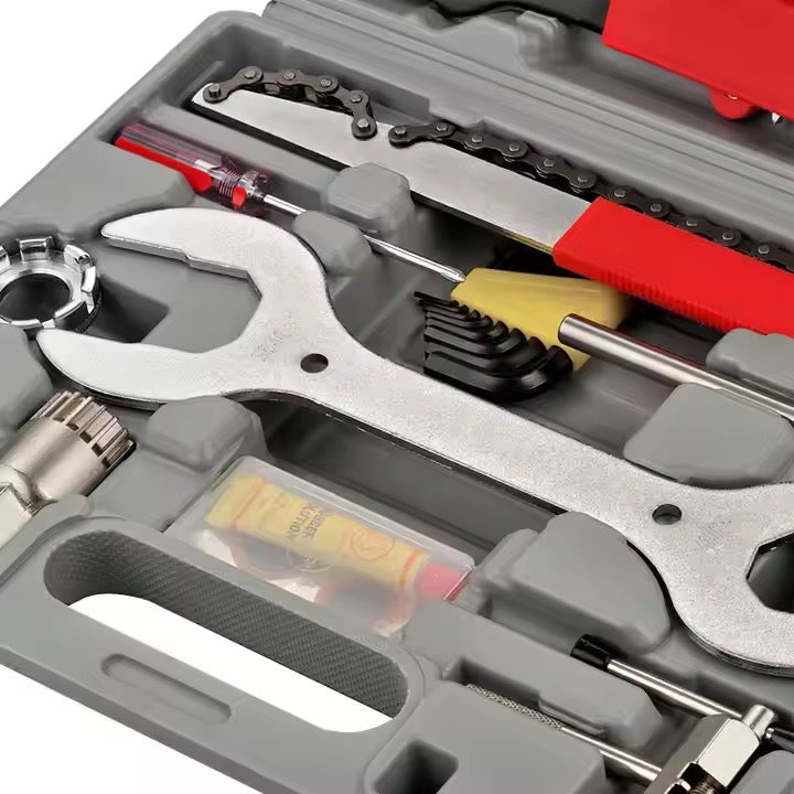 Skyhammertools 38-osaline E-jalgratta remondikomplekt plastkarbis